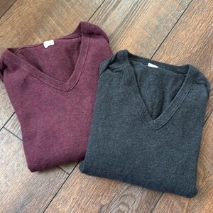 J crew kids boys v neck sweaters